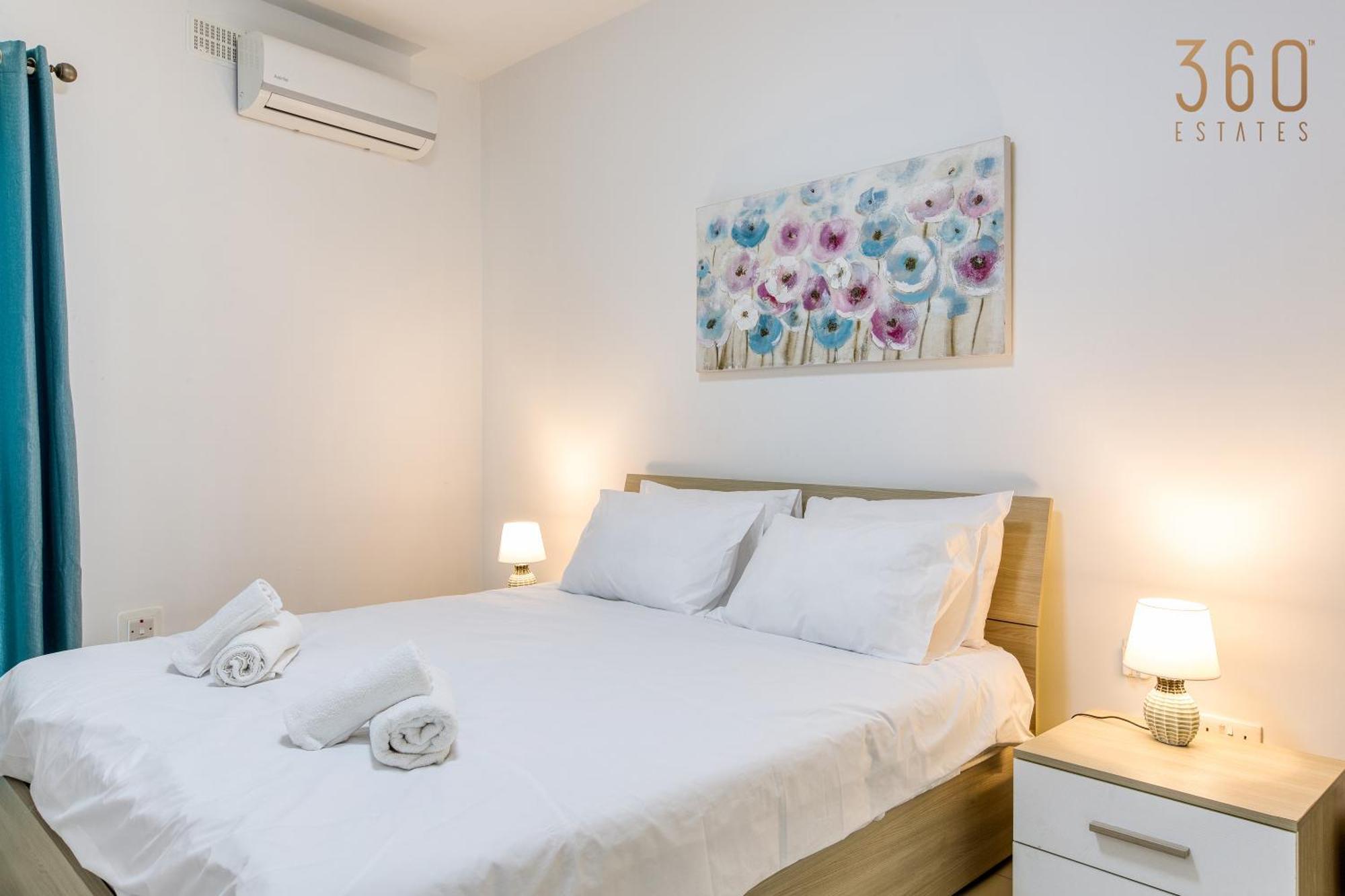Charming 2br With Private Balcony By 360 Estates Apartment Pieta