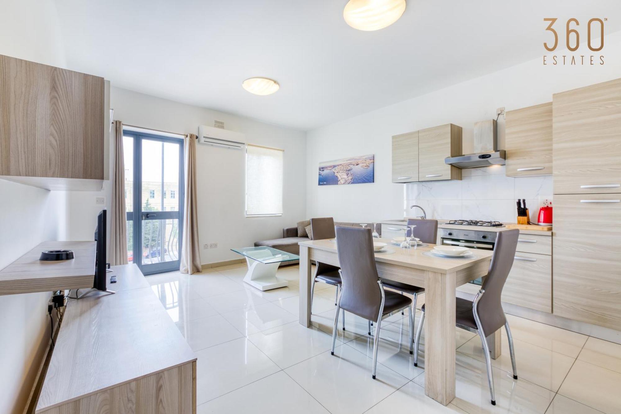 Charming 2br With Private Balcony By 360 Estates Apartment